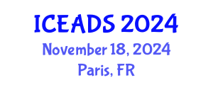 International Conference on Engineering and Design Sciences (ICEADS) November 18, 2024 - Paris, France