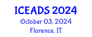 International Conference on Engineering and Design Sciences (ICEADS) October 03, 2024 - Florence, Italy
