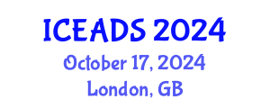 International Conference on Engineering and Design Sciences (ICEADS) October 17, 2024 - London, United Kingdom