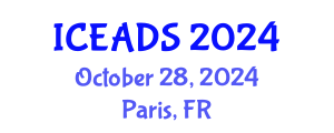 International Conference on Engineering and Design Sciences (ICEADS) October 28, 2024 - Paris, France