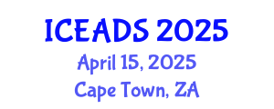 International Conference on Engineering and Design Sciences (ICEADS) April 15, 2025 - Cape Town, South Africa