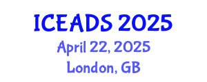 International Conference on Engineering and Design Sciences (ICEADS) April 22, 2025 - London, United Kingdom
