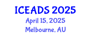International Conference on Engineering and Design Sciences (ICEADS) April 15, 2025 - Melbourne, Australia