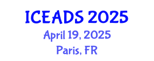 International Conference on Engineering and Design Sciences (ICEADS) April 19, 2025 - Paris, France