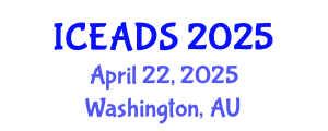 International Conference on Engineering and Design Sciences (ICEADS) April 22, 2025 - Washington, Australia
