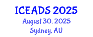 International Conference on Engineering and Design Sciences (ICEADS) August 30, 2025 - Sydney, Australia