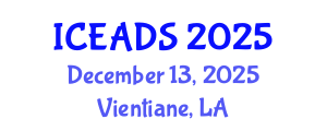 International Conference on Engineering and Design Sciences (ICEADS) December 13, 2025 - Vientiane, Laos