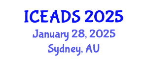 International Conference on Engineering and Design Sciences (ICEADS) January 28, 2025 - Sydney, Australia