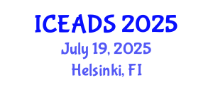 International Conference on Engineering and Design Sciences (ICEADS) July 19, 2025 - Helsinki, Finland