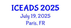 International Conference on Engineering and Design Sciences (ICEADS) July 19, 2025 - Paris, France