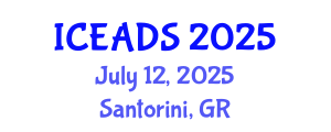 International Conference on Engineering and Design Sciences (ICEADS) July 12, 2025 - Santorini, Greece