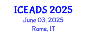 International Conference on Engineering and Design Sciences (ICEADS) June 03, 2025 - Rome, Italy