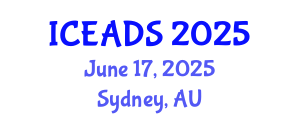 International Conference on Engineering and Design Sciences (ICEADS) June 17, 2025 - Sydney, Australia