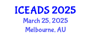 International Conference on Engineering and Design Sciences (ICEADS) March 25, 2025 - Melbourne, Australia