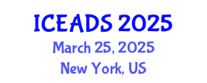 International Conference on Engineering and Design Sciences (ICEADS) March 25, 2025 - New York, United States