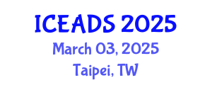 International Conference on Engineering and Design Sciences (ICEADS) March 03, 2025 - Taipei, Taiwan