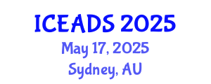 International Conference on Engineering and Design Sciences (ICEADS) May 17, 2025 - Sydney, Australia