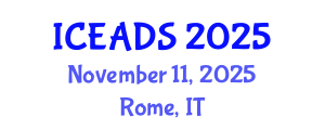 International Conference on Engineering and Design Sciences (ICEADS) November 11, 2025 - Rome, Italy