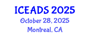 International Conference on Engineering and Design Sciences (ICEADS) October 28, 2025 - Montreal, Canada