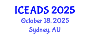 International Conference on Engineering and Design Sciences (ICEADS) October 18, 2025 - Sydney, Australia