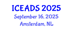 International Conference on Engineering and Design Sciences (ICEADS) September 16, 2025 - Amsterdam, Netherlands