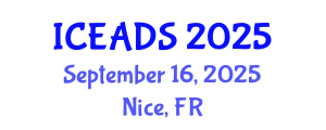 International Conference on Engineering and Design Sciences (ICEADS) September 16, 2025 - Nice, France