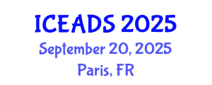 International Conference on Engineering and Design Sciences (ICEADS) September 20, 2025 - Paris, France