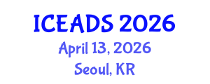 International Conference on Engineering and Design Sciences (ICEADS) April 13, 2026 - Seoul, Republic of Korea International Conference on Engineering and Design Sciences (ICEADS) April 13, 2026 - Seoul, Republic of Korea