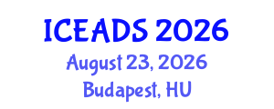 International Conference on Engineering and Design Sciences (ICEADS) August 23, 2026 - Budapest, Hungary International Conference on Engineering and Design Sciences (ICEADS) August 23, 2026 - Budapest, Hungary