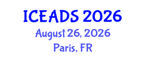 International Conference on Engineering and Design Sciences (ICEADS) August 26, 2026 - Paris, France International Conference on Engineering and Design Sciences (ICEADS) August 26, 2026 - Paris, France