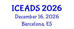 International Conference on Engineering and Design Sciences (ICEADS) December 16, 2026 - Barcelona, Spain International Conference on Engineering and Design Sciences (ICEADS) December 16, 2026 - Barcelona, Spain