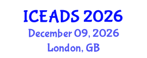 International Conference on Engineering and Design Sciences (ICEADS) December 09, 2026 - London, United Kingdom International Conference on Engineering and Design Sciences (ICEADS) December 09, 2026 - London, United Kingdom