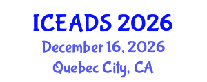 International Conference on Engineering and Design Sciences (ICEADS) December 16, 2026 - Quebec City, Canada International Conference on Engineering and Design Sciences (ICEADS) December 16, 2026 - Quebec City, Canada