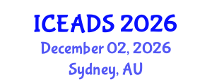 International Conference on Engineering and Design Sciences (ICEADS) December 02, 2026 - Sydney, Australia International Conference on Engineering and Design Sciences (ICEADS) December 02, 2026 - Sydney, Australia