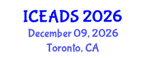 International Conference on Engineering and Design Sciences (ICEADS) December 09, 2026 - Toronto, Canada International Conference on Engineering and Design Sciences (ICEADS) December 09, 2026 - Toronto, Canada