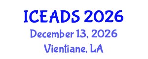 International Conference on Engineering and Design Sciences (ICEADS) December 13, 2026 - Vientiane, Laos International Conference on Engineering and Design Sciences (ICEADS) December 13, 2026 - Vientiane, Laos