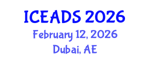 International Conference on Engineering and Design Sciences (ICEADS) February 12, 2026 - Dubai, United Arab Emirates International Conference on Engineering and Design Sciences (ICEADS) February 12, 2026 - Dubai, United Arab Emirates