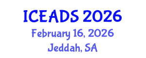International Conference on Engineering and Design Sciences (ICEADS) February 16, 2026 - Jeddah, Saudi Arabia International Conference on Engineering and Design Sciences (ICEADS) February 16, 2026 - Jeddah, Saudi Arabia