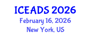 International Conference on Engineering and Design Sciences (ICEADS) February 16, 2026 - New York, United States International Conference on Engineering and Design Sciences (ICEADS) February 16, 2026 - New York, United States