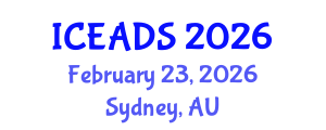International Conference on Engineering and Design Sciences (ICEADS) February 23, 2026 - Sydney, Australia International Conference on Engineering and Design Sciences (ICEADS) February 23, 2026 - Sydney, Australia