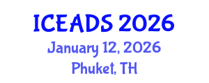 International Conference on Engineering and Design Sciences (ICEADS) January 12, 2026 - Phuket, Thailand International Conference on Engineering and Design Sciences (ICEADS) January 12, 2026 - Phuket, Thailand