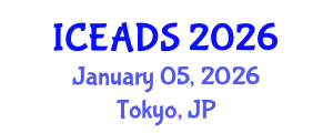 International Conference on Engineering and Design Sciences (ICEADS) January 05, 2026 - Tokyo, Japan International Conference on Engineering and Design Sciences (ICEADS) January 05, 2026 - Tokyo, Japan