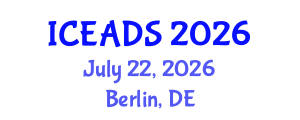 International Conference on Engineering and Design Sciences (ICEADS) July 22, 2026 - Berlin, Germany International Conference on Engineering and Design Sciences (ICEADS) July 22, 2026 - Berlin, Germany