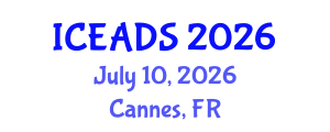 International Conference on Engineering and Design Sciences (ICEADS) July 10, 2026 - Cannes, France International Conference on Engineering and Design Sciences (ICEADS) July 10, 2026 - Cannes, France