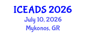 International Conference on Engineering and Design Sciences (ICEADS) July 10, 2026 - Mykonos, Greece International Conference on Engineering and Design Sciences (ICEADS) July 10, 2026 - Mykonos, Greece