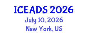 International Conference on Engineering and Design Sciences (ICEADS) July 10, 2026 - New York, United States International Conference on Engineering and Design Sciences (ICEADS) July 10, 2026 - New York, United States