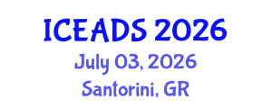 International Conference on Engineering and Design Sciences (ICEADS) July 03, 2026 - Santorini, Greece International Conference on Engineering and Design Sciences (ICEADS) July 03, 2026 - Santorini, Greece
