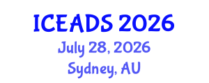 International Conference on Engineering and Design Sciences (ICEADS) July 28, 2026 - Sydney, Australia International Conference on Engineering and Design Sciences (ICEADS) July 28, 2026 - Sydney, Australia
