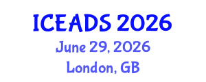 International Conference on Engineering and Design Sciences (ICEADS) June 29, 2026 - London, United Kingdom International Conference on Engineering and Design Sciences (ICEADS) June 29, 2026 - London, United Kingdom