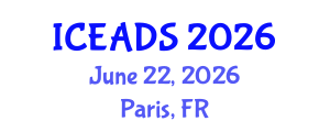 International Conference on Engineering and Design Sciences (ICEADS) June 22, 2026 - Paris, France International Conference on Engineering and Design Sciences (ICEADS) June 22, 2026 - Paris, France